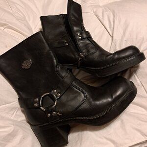 Harley Davidson high heel boots